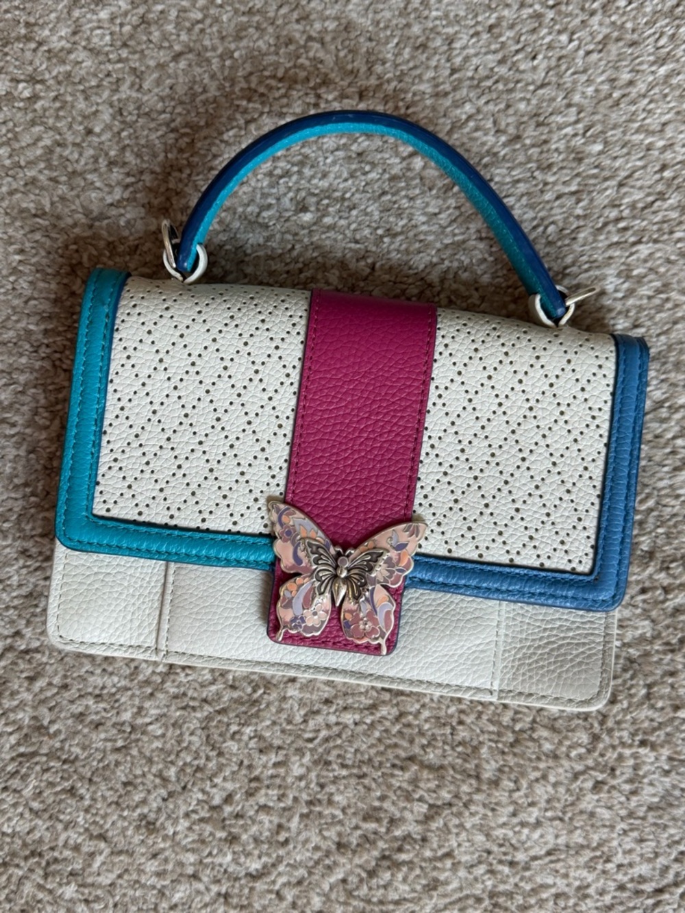 Brighton Butterfly Top-Handle Mini Bag